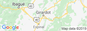 Girardot City map